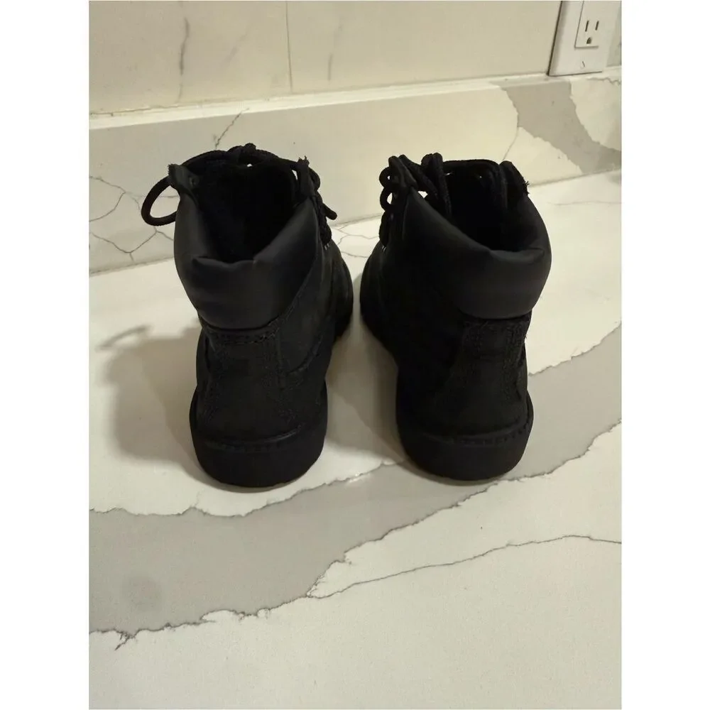 Timberland Waterproof PrimaLoft® Toddler Boots | Black Nubuck | Toddler Size 10